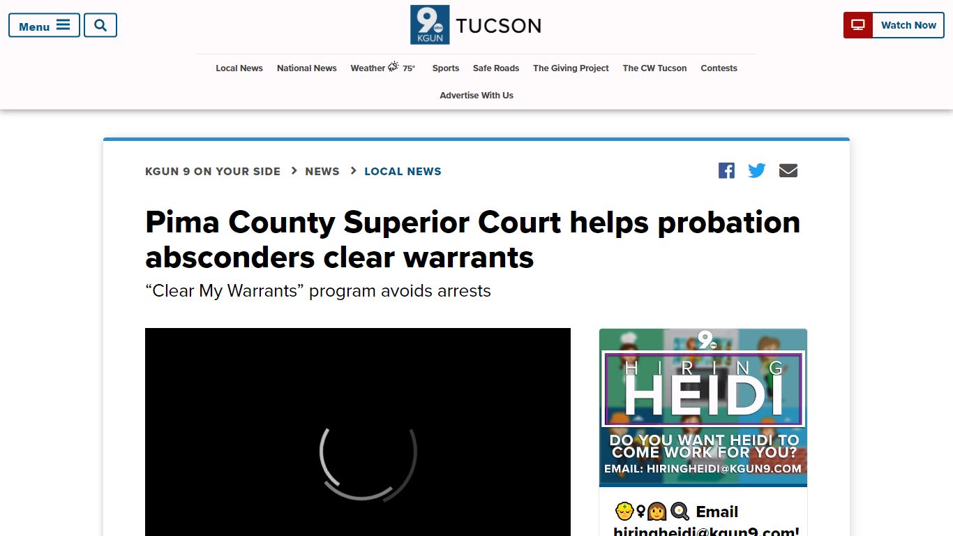 Pima County Superior Court helps probation absconders clear warrants